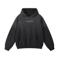 Oversized Sunfade Hoodie - God. Grind. Win. (Black)