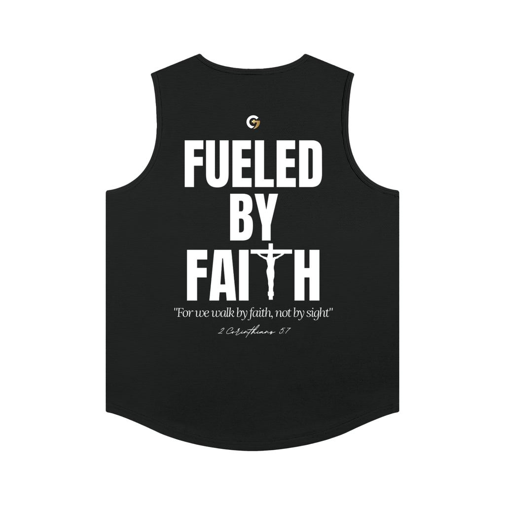 Performance Tank - Fueled By Faith (Black)