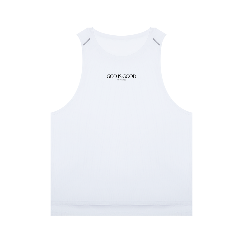 Performance Tank - God. Grind. Win. (White)
