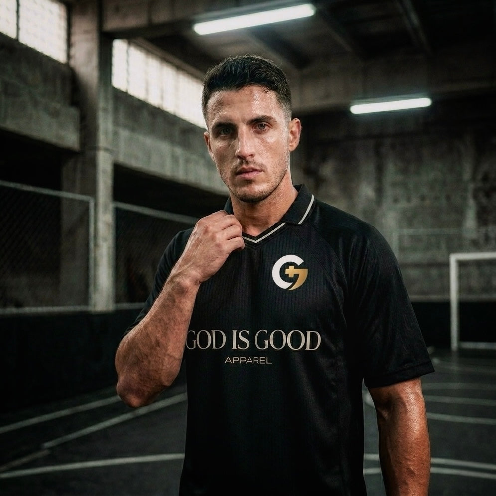 Yeshua 33 Oversized Jersey (Black)