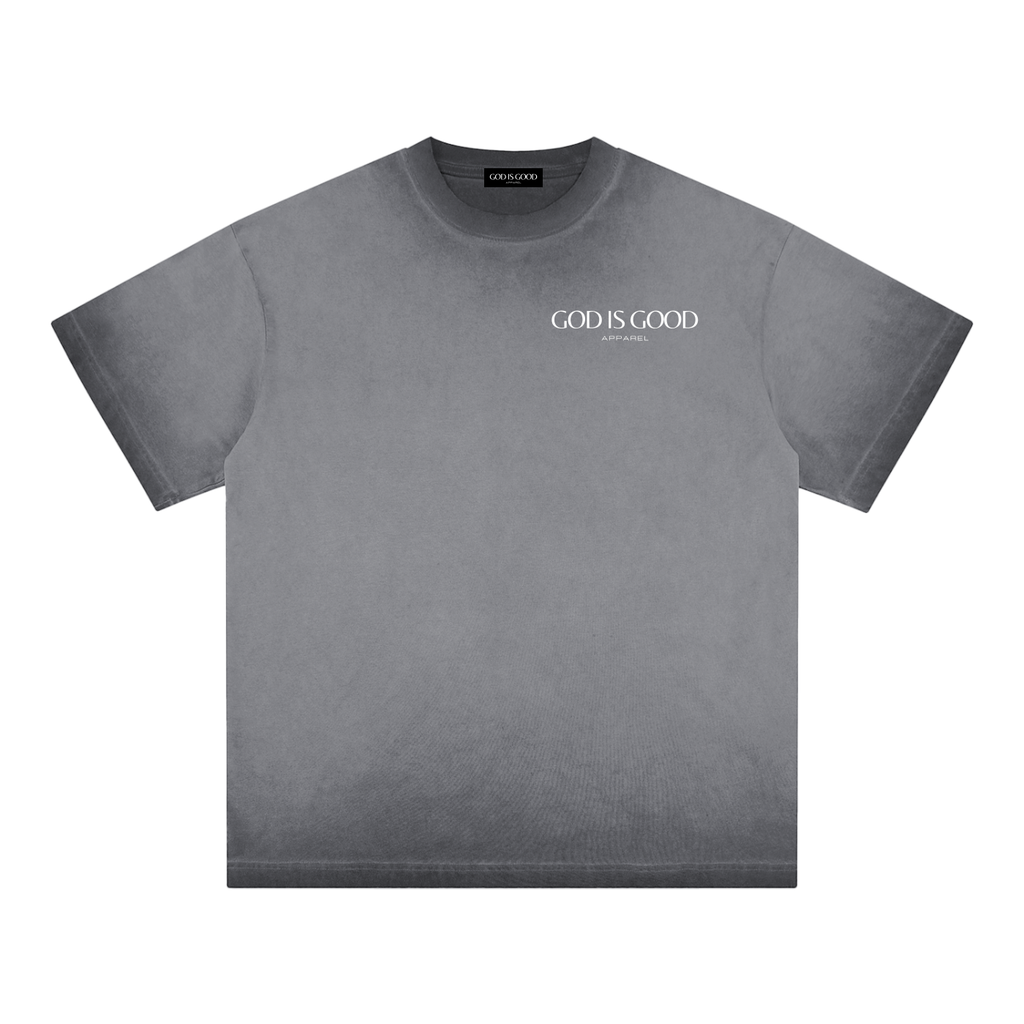 Oversized Reverse Dyed Tee - Glory (Dark Grey)