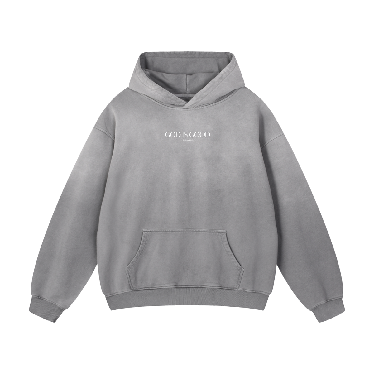 Oversized Sunfade Hoodie - Glory (Grey)