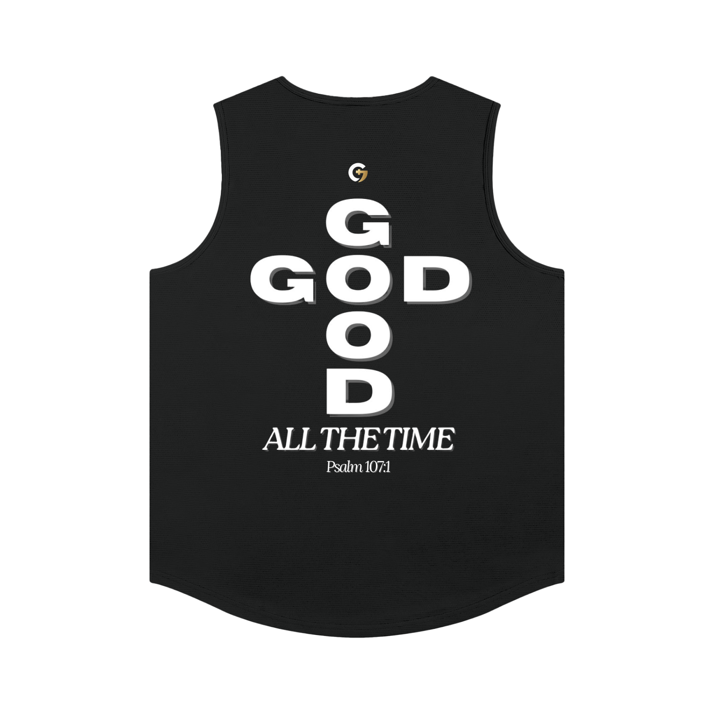 Performance Tank - God is Good. All the Time (Black)