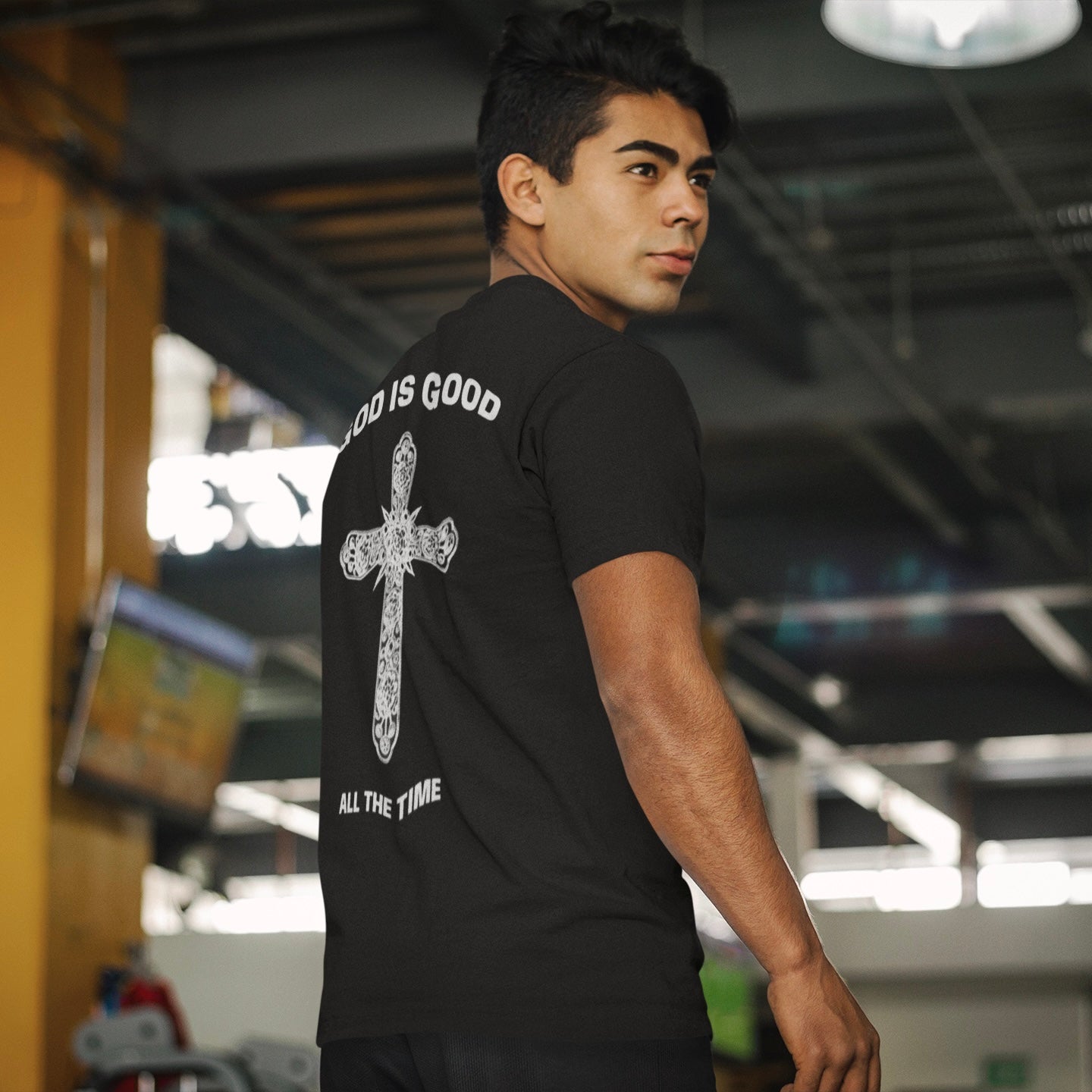 Organic Cotton T-Shirt - "God is Good. All the Time."
