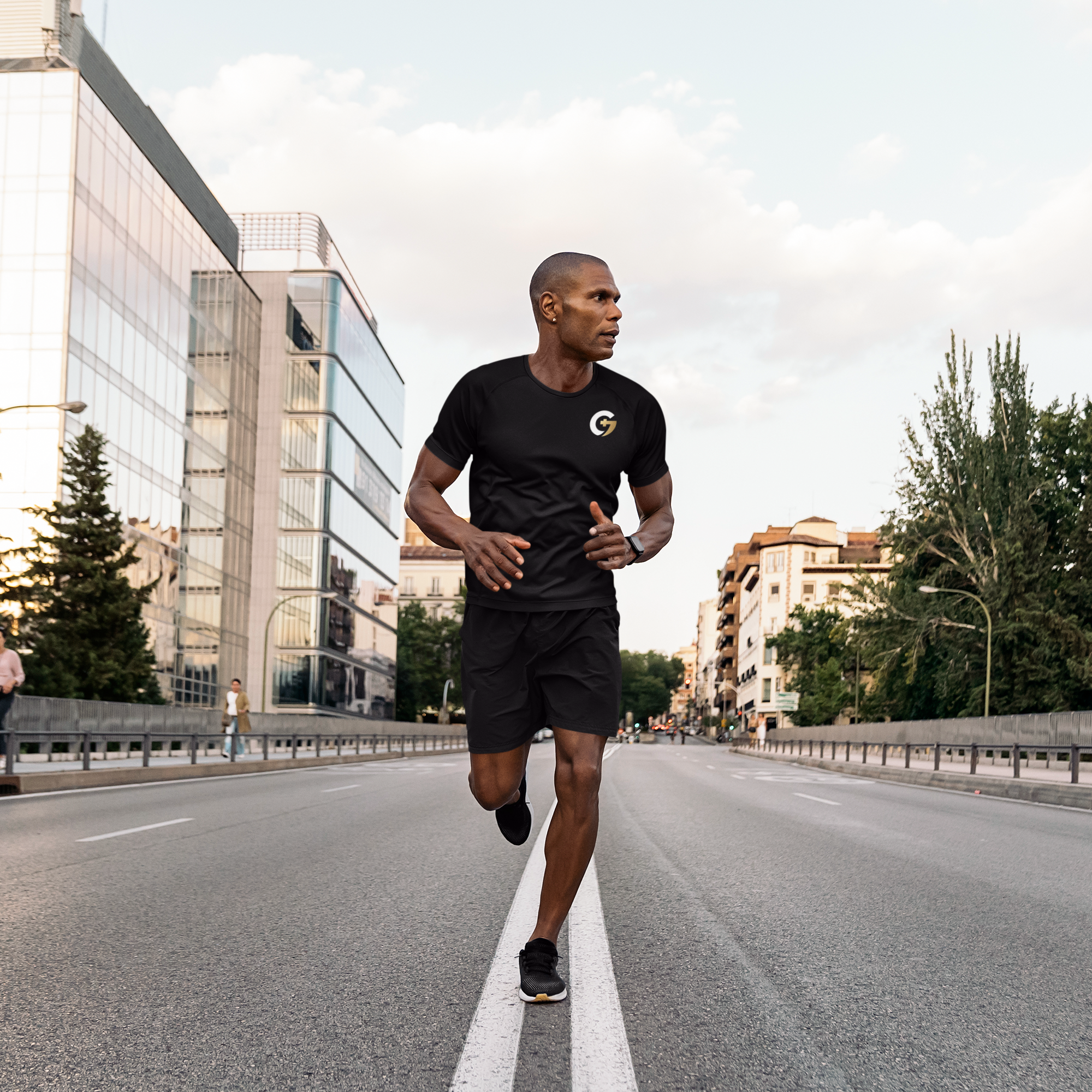 Athletic T-Shirt - Black
