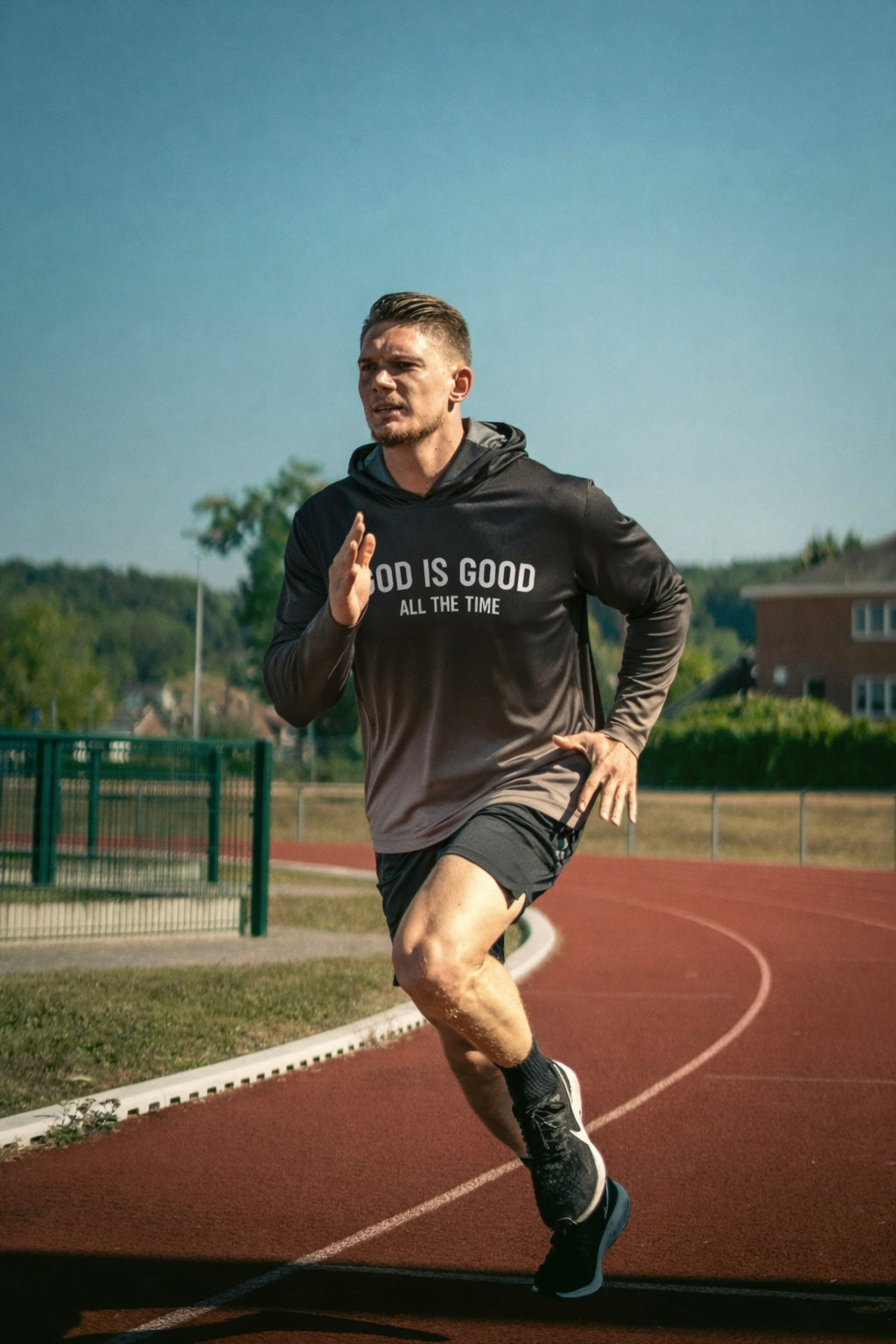 Performance Hoodie (Brown)