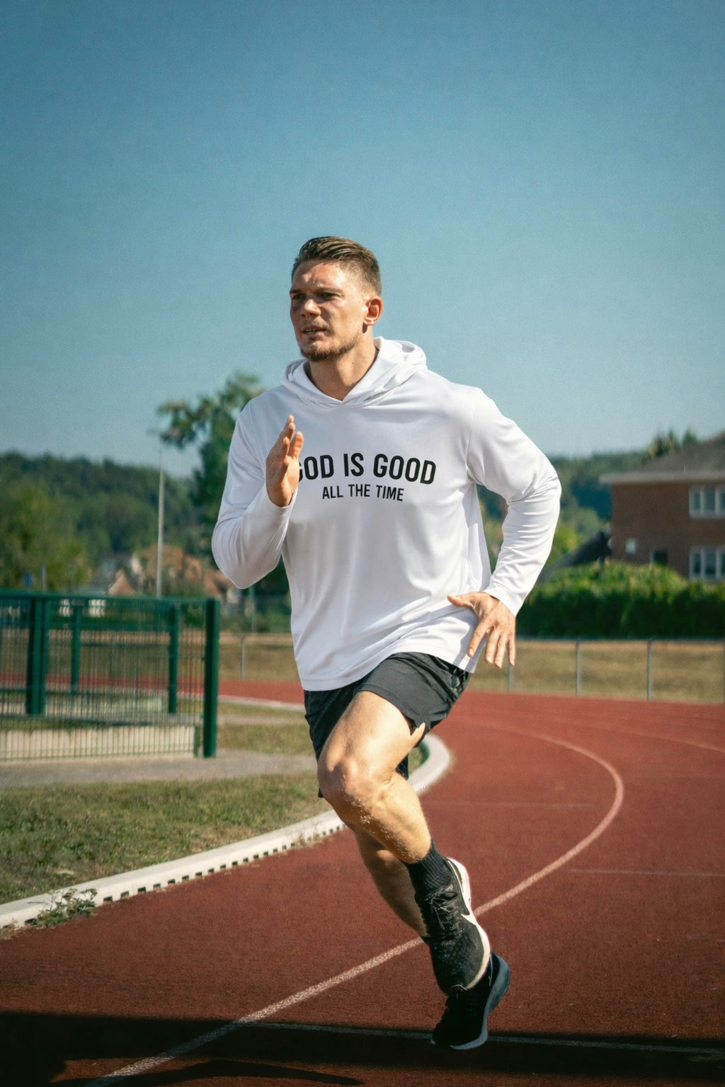 Performance Hoodie (White)