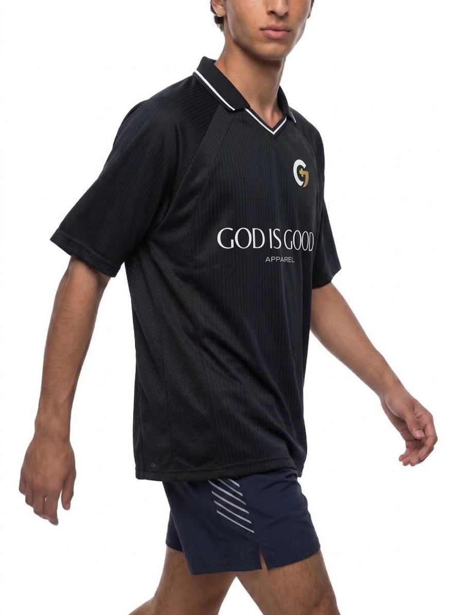 Yeshua 33 Oversized Jersey (Black)