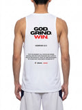 Performance Tank - God. Grind. Win. (White)