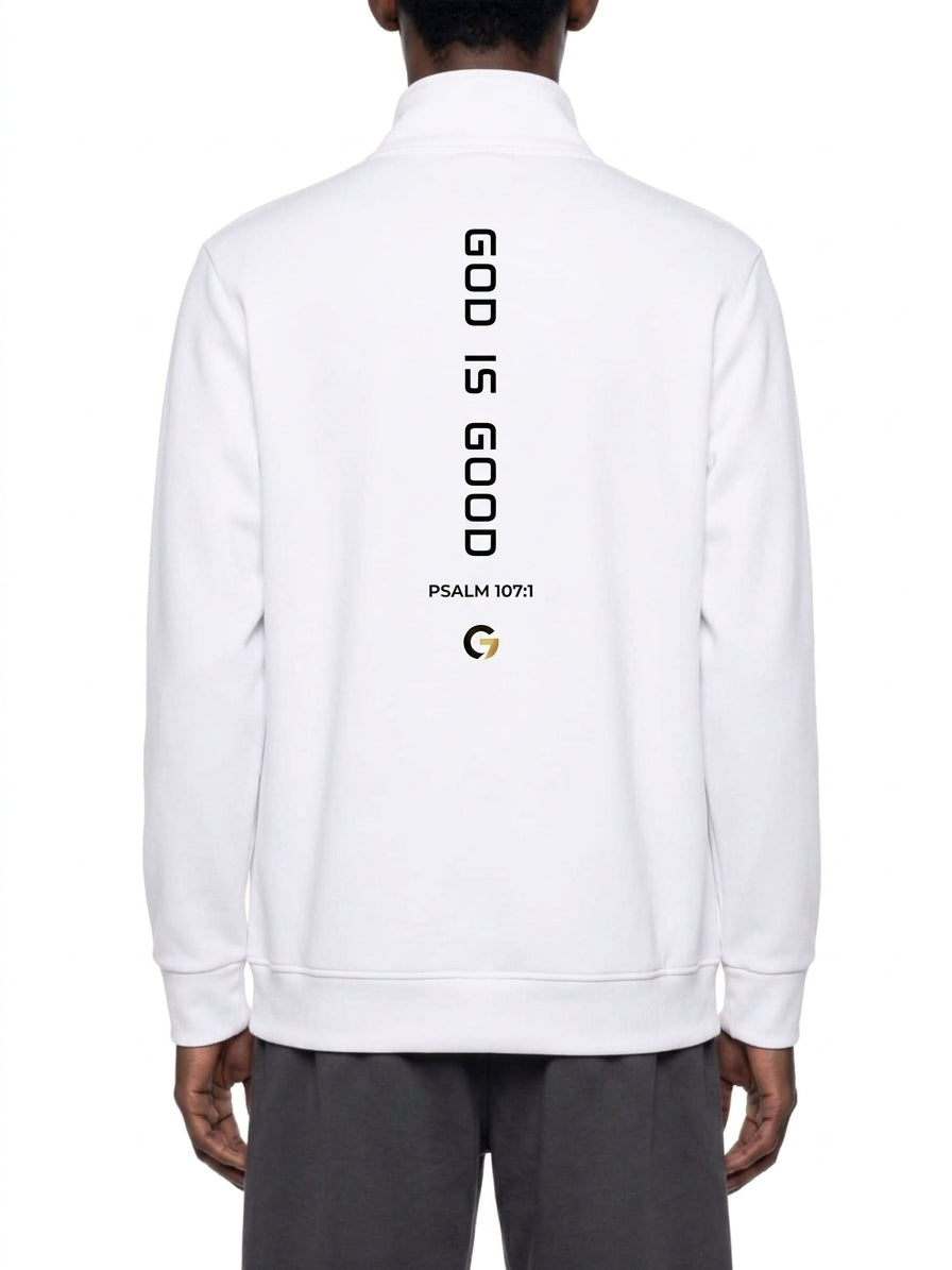 Core Performance Quarter Zip (White)