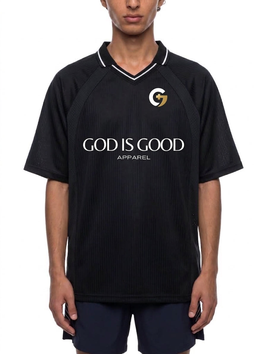 Yeshua 33 Oversized Jersey (Black)
