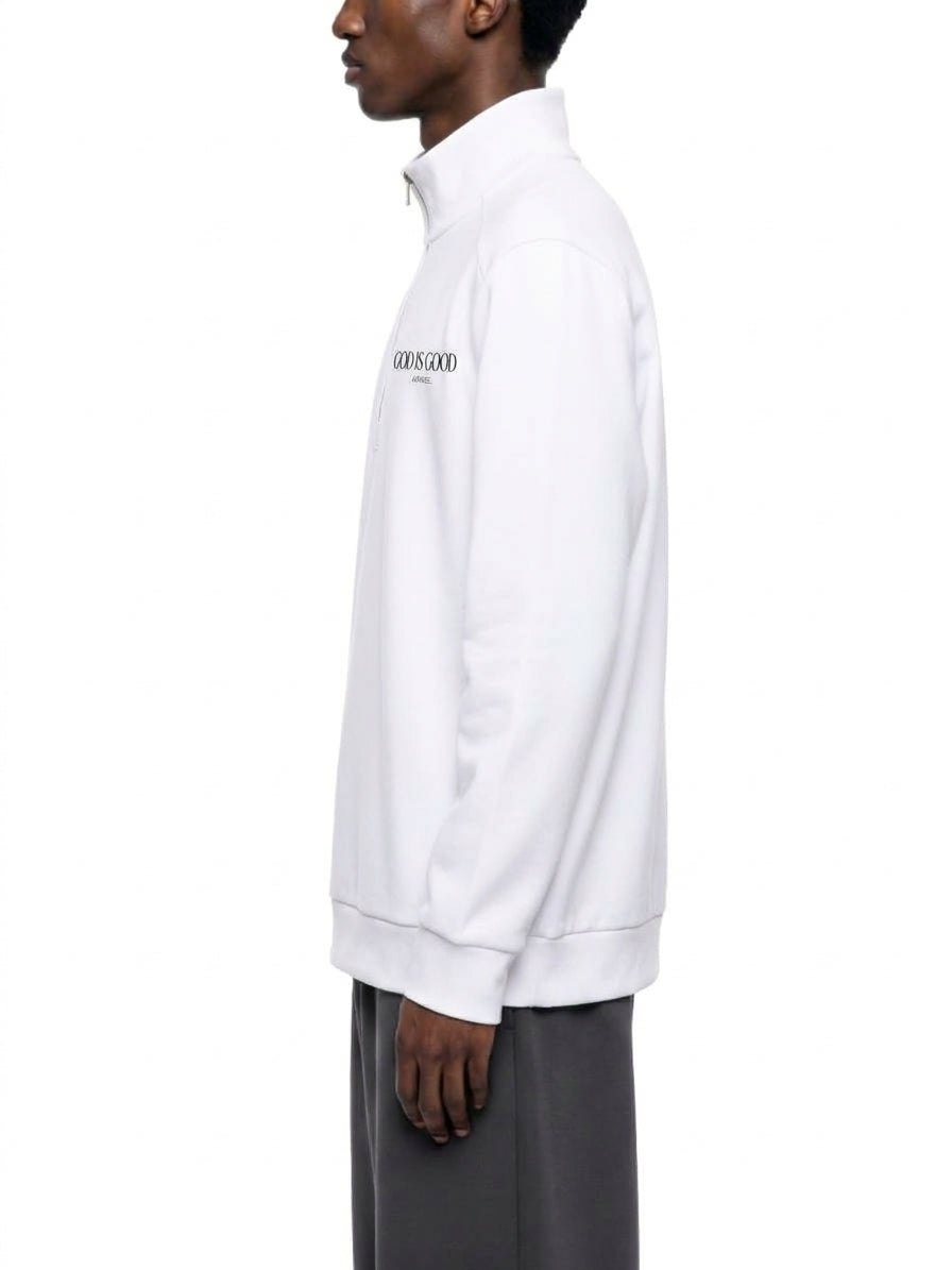 Core Performance Quarter Zip (White)