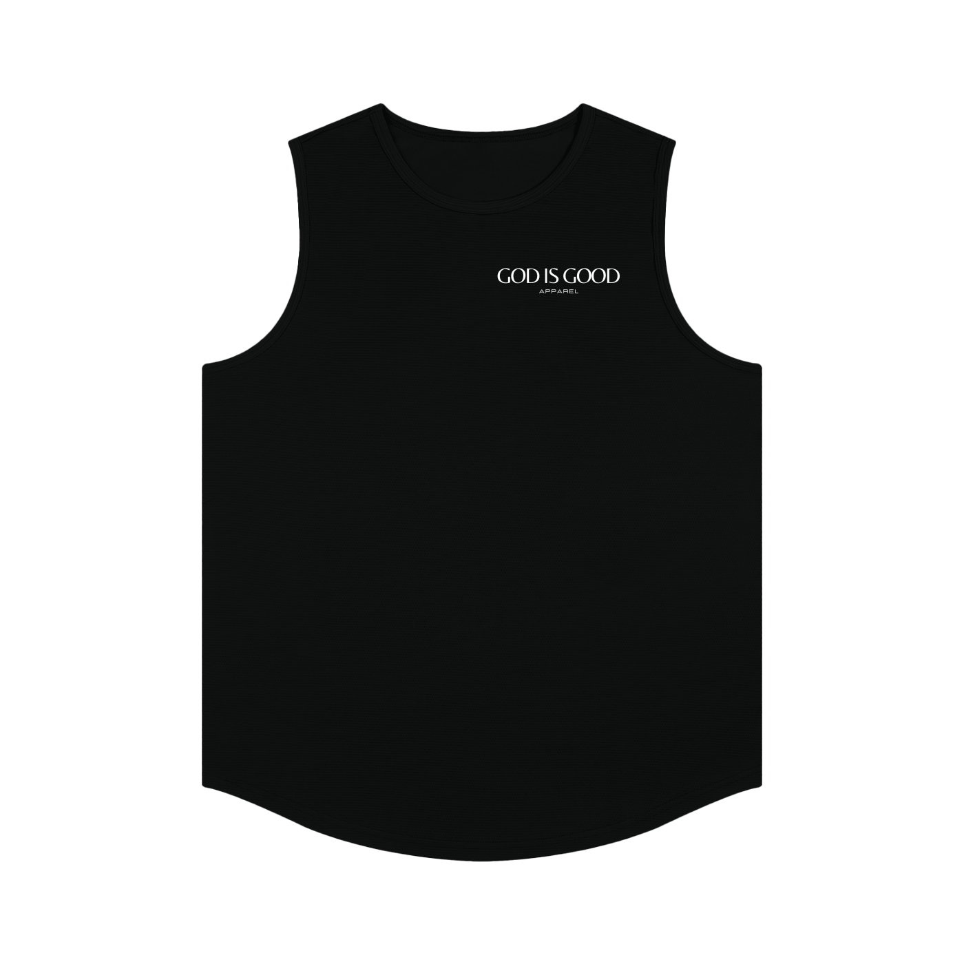 Performance Tank - God is Good. All the Time (Black)